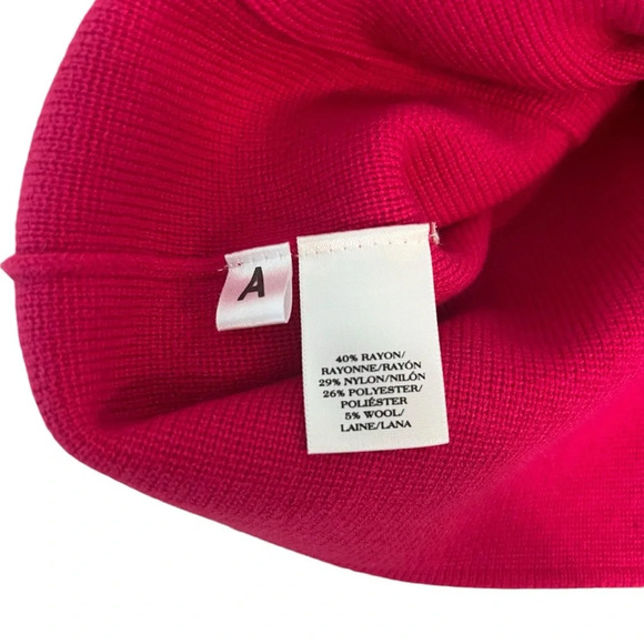 Ann‎ Taylor Pink Pullover Crewneck Knit 3/4 Sleeve Sweater w/ Pockets Size Small - Picture 4 of 9